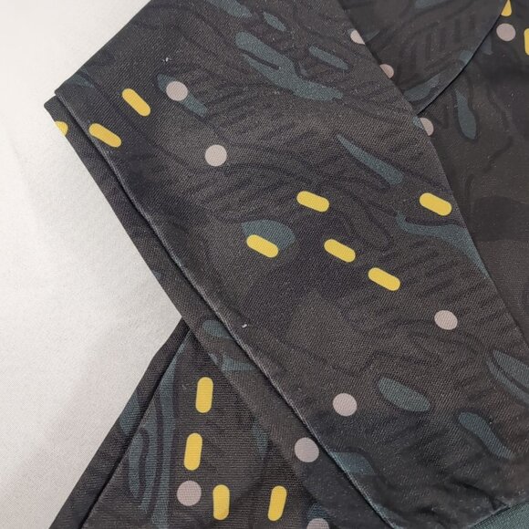 G-Star Raw Sweater Collared Full Zip Green M Medium Yellow Long Sleeve Jacket - Picture 7 of 16